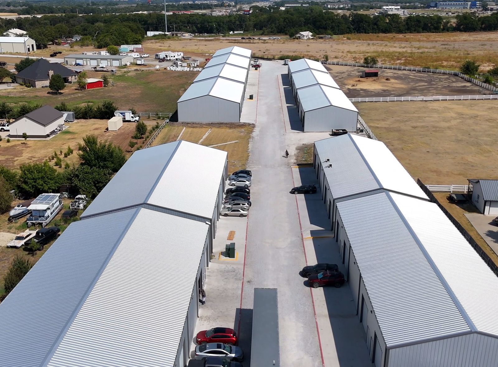Melissa, Texas flex park aerial
