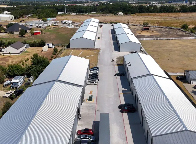 Melissa, Texas flex park aerial